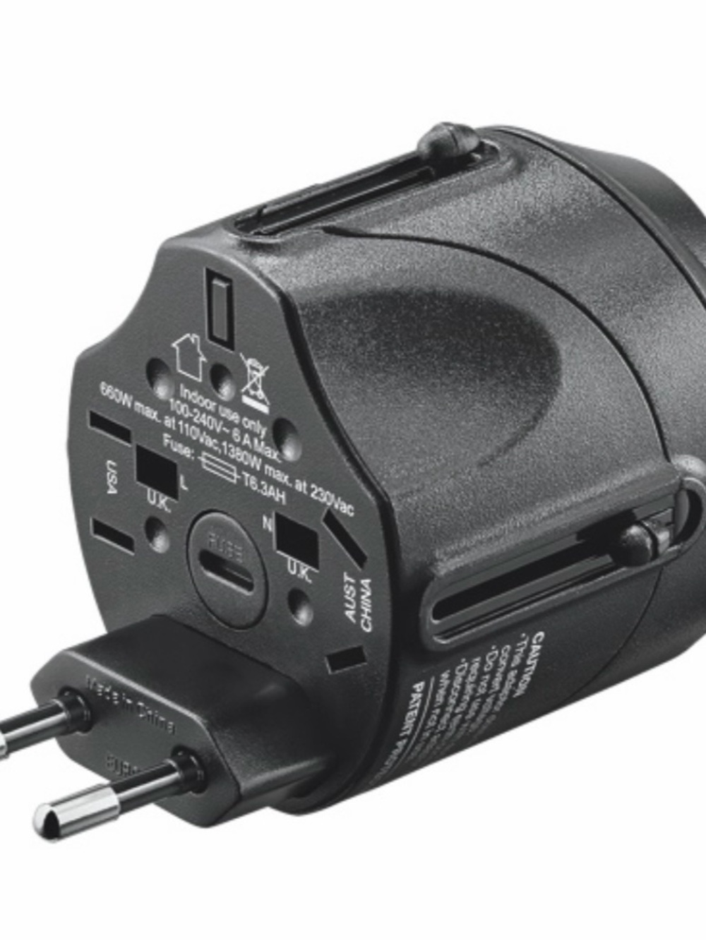 Universal Travel Plug Adapter - Picture 2 of 5